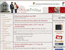 Tablet Screenshot of portal.espalmela.net